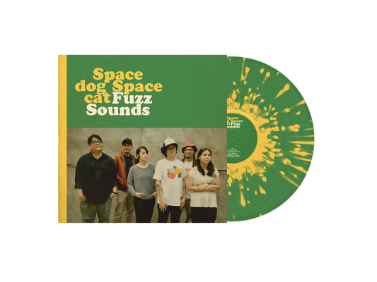 spacedog spacecat-Fuzz Sounds(green&yellow splatter vinyl)